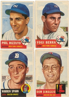 1953-1955 Topps and Bowman Collection (23) Including Hall of Famers 